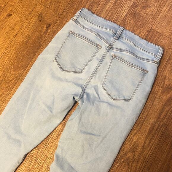 J. Crew Mercantile Light Wash Skinny Denim Blue Jeans Size 27 - Picture 7 of 12